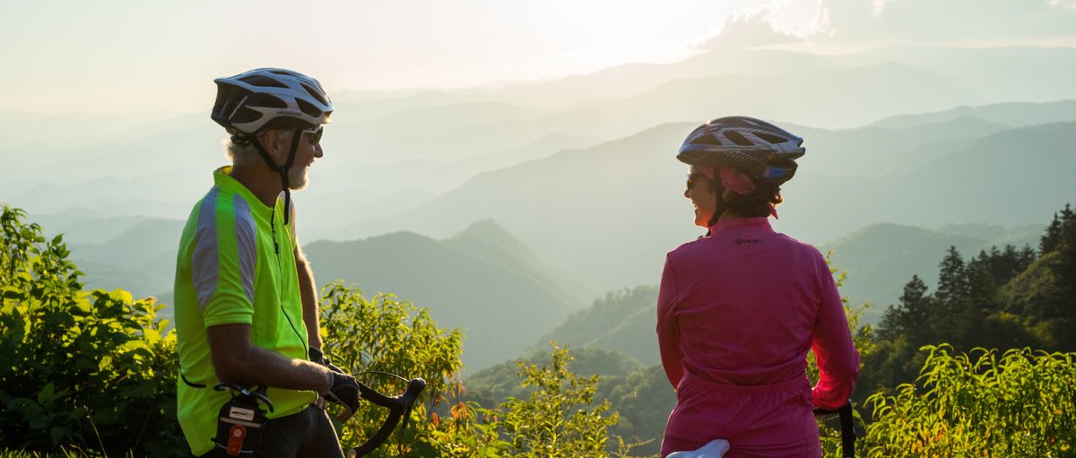 Reward yourself by stopping to take in the views from the Blue Ridge Parkway