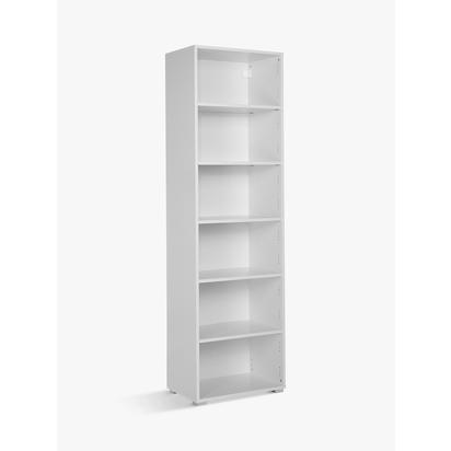 House by John Lewis Mix it Tall Single Shelf Unit, White