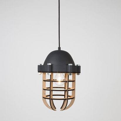 Ceiling light navigator in black