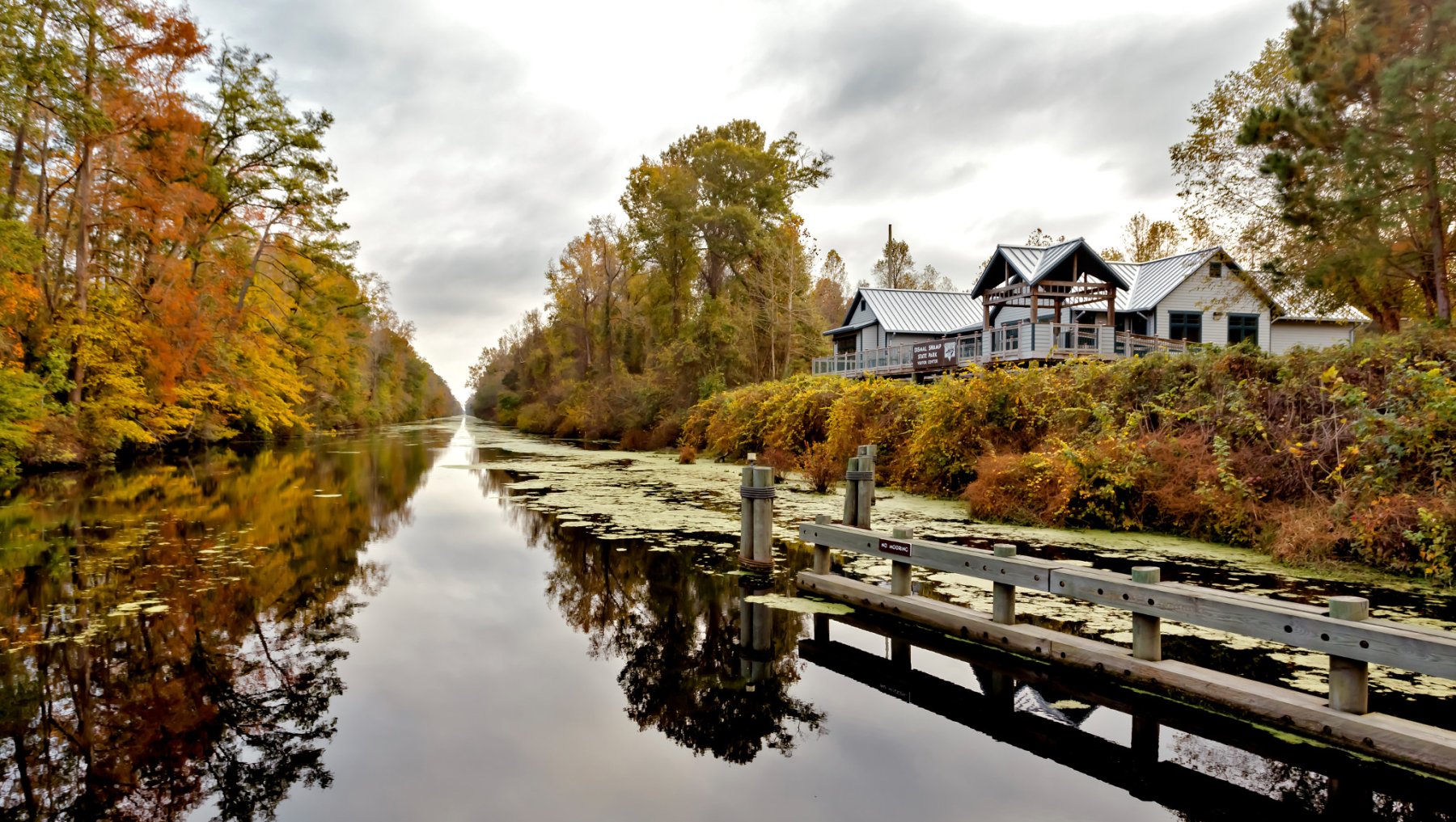 A house on a river