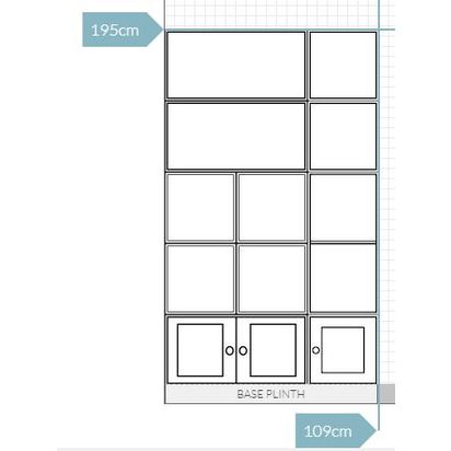 Build your own modular wall storage