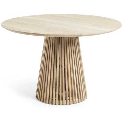 La Forma Irune Round Dining Table - Natural