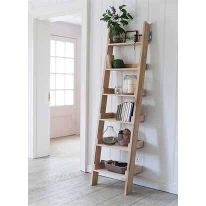 Hambledon Shelf Ladder, Small - Raw Oak