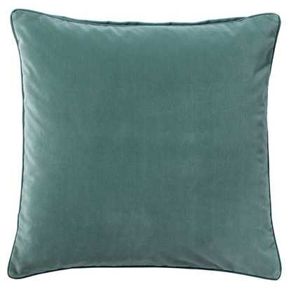 Plain Velvet Cushion Cover, Large - Teal