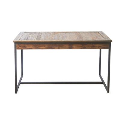 Riviera Maison Shelter Island Dining Table Reclaimed Elm Iron 140x80cm