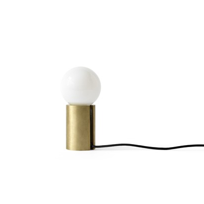 Socket Occasional Lamp Brushed Brass