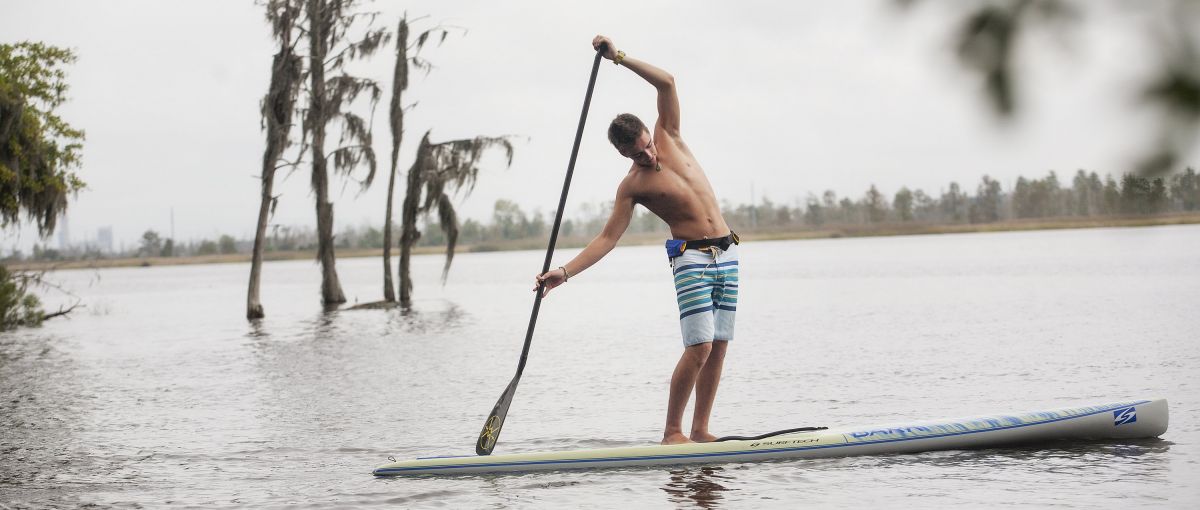 Stand-Up Paddleboarding on Brunswick River