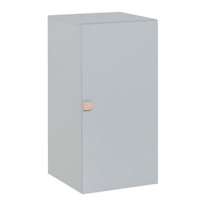 Stige small grey cabinet with 1 door