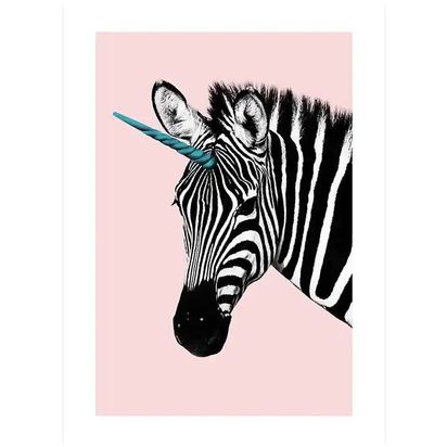 Zebra art